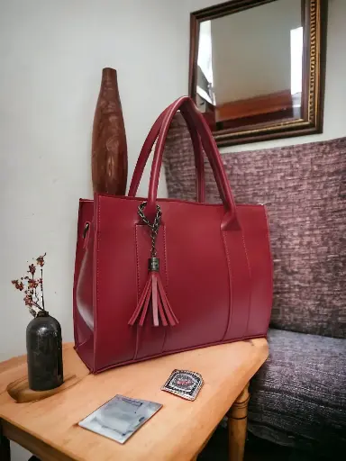 LEUX LEATHER-RED