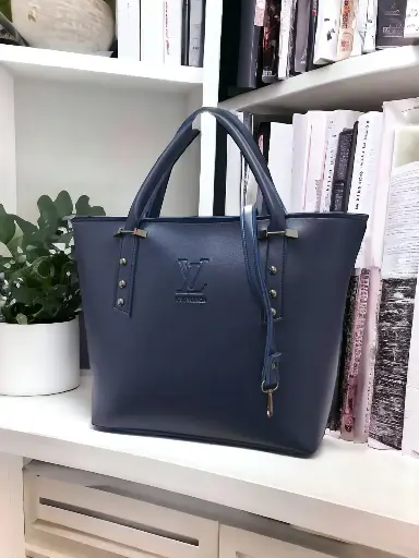 AZZARO TOTE-BLUE
