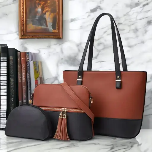ICON (3PCS)-BLACK & BROWN