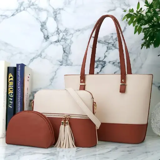ICON (3PCS)-LEATHER BROWN