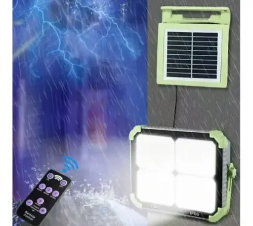 Jlp-2192 Solar Light Set High-power Outdoor Multi-functional Solar Portable Lamp Split External Wall Lamp Charging Projection Lamp Camping Lamp