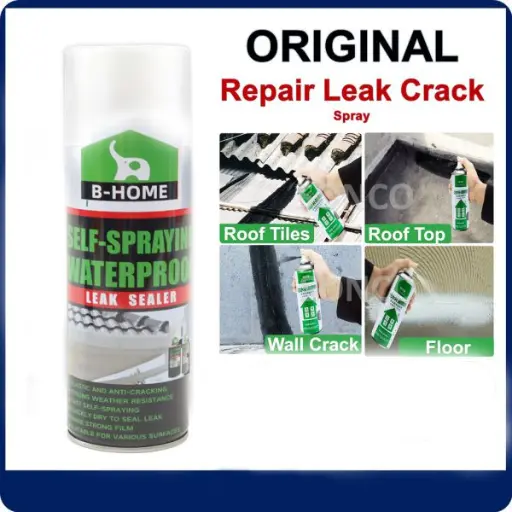 (nw000361) (500ml) Leak Proof Spray Leakage Seal Rapid Stop Leaking Water Proof Spray