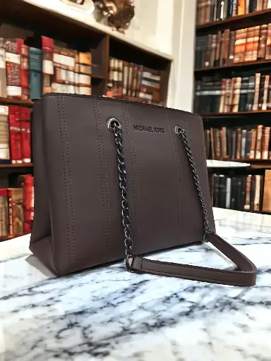 CLASSIC TOTE-DARK BROWN