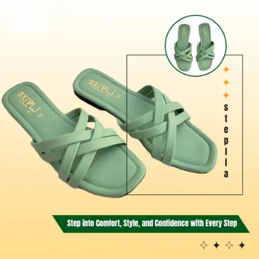 Classy Ladies Sandals | Girls Sandals For Party Wear | Flat Slippers