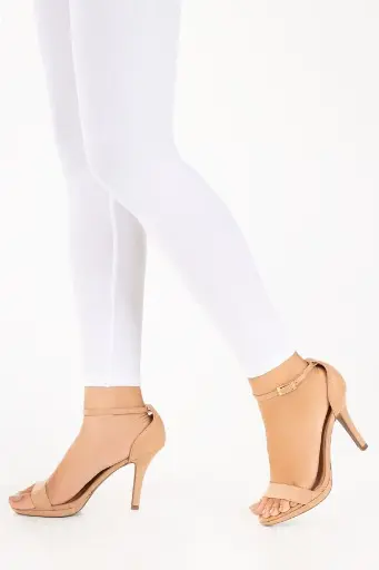 Lycra Tight White | Stretchable Leggings For Both Men And Women