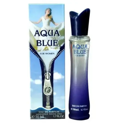 Aqua Blue Perfume Long Lasting Fragrance For Women 50 Ml