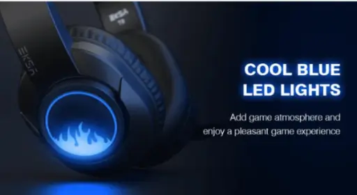 Eksa T8 Stereo Gaming Headset | Best Gaming Headphone | Best Quality Eksa T8 Gaming Headset ( Random Color )