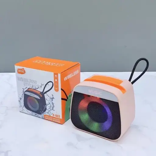 Portable Rechargeable Mini Blutooth Speaker Small Led Lights Portable Wireless Bluetooth Speaker For Outdoor Camping (random Color)