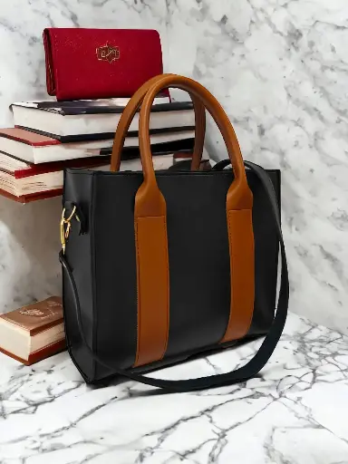 ITALIAN TOTE-BLACK