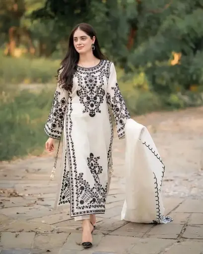 ZARA SHAHJAHAN Hit Article 3Pc Fancy in Summer Collection 